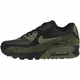 Nike Herren Air Max 90 Leather Fitnessschuhe, Mehrfarbig (Black/Medium Olive/Sequoia 014), 44 EU