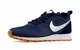 Nike Herren MD Runner 2 ENG MESH Sneakers, Mehrfarbig (Midnight Navy/Metallic Silver/Gym Blue 402), 43 EU