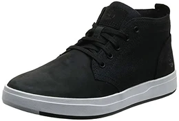 Herren Davis Square F/L Sneaker Halbhoch, Schwarz (Black Nubuk W/Cordora 1), 43 EU