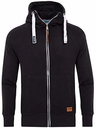 Yazubi Herren Kapuzenjacke Jacob Schwarz (2R194008)