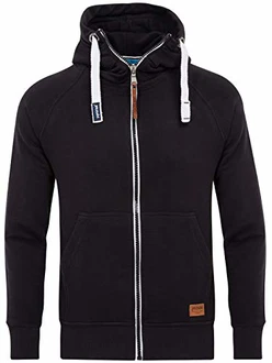 Yazubi Herren Kapuzenjacke Jacob Schwarz (2R194008)