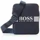 BOSS Herren Pixel_s Zip Env Schultertasche, Blau (Navy 411), 1x23.5x19.5 cm