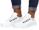 Leif Nelson Herren Schuhe Freizeitschuhe elegant Winter Sommer Freizeit Schuhe Männer Sneakers Sportschuhe Laufschuhe Halbschuhe LN150; Größe 43, Weiß