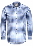 Stockerpoint Trachtenhemd OC-Franzl Modern Fit Blau