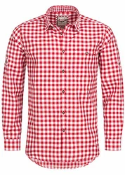 Stockerpoint Trachtenhemd OC-Franzl Modern Fit Rot
