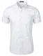 iClosam Hemd Herren Kurzarm Regular Fit Hemden für Anzug, Business, Freizeit, Hochzeit