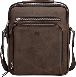 Herren Leder Schultertasche Reisetasche Kleine Umhängetasche Handtaschen