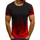 LuckyGirls Shirts Herren Sommer T-Shirts Plus Size Männer Drucken Slim Fit Hemden Kurzarm T-Shirt Bluse M-3XL (Rot1, M)