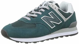 Herren 574v2 Sneaker, Grün (Deep Jade Epf), 43 EU