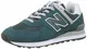 New Balance Herren 574v2 Sneaker, Grün (Deep Jade Epf), 43 EU