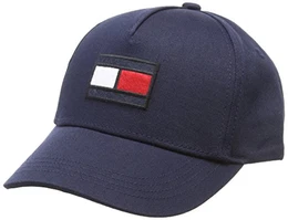 Unisex Big Flag Baseball Cap, Blau (Tommy Navy 413), Medium (Herstellergröße: S-M)
