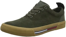 Hilfiger Denim Herren Oxford City Sneaker, Grün (Forest Night 307), 43 EU