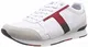 Tommy Hilfiger Herren Corporate Leather Mix Sneaker, Weiß (White 100), 42 EU