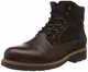 Tommy Hilfiger Herren Active Material Mix Combat Boots, Braun (Coffee Bean 212), 43 EU