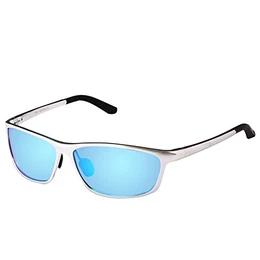 Herren Sport-Art polarisierte Sonnenbrille Treiber Brille CAT 3 CE 2179S (Blau)