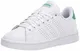 adidas Herren Vorteilsschuhe Tennisschuh, Schuhe Weiß/Grün, 42.5 EU
