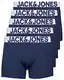 JACK & JONES Herren 5er Pack Boxershorts Mix Unterwäsche Mehrpack,5er Pack Blau,M