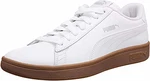 PUMA Unisex Smash V2 L Sneaker Weiß/Grau