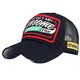 Unisex Baseball Cap Retro Cap Mesh Hüte Vintage Basecap Motors Racing Motorcycle Snap Back Baseballkappe Gestickt Hip Hop capsOutdoor Baseballcap Sommermütze Sportcap Sport Mütze (Schwarz)