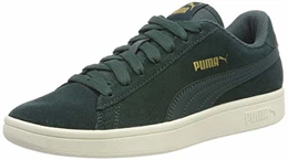 Smash v2, Unisex-Erwachsene Sneakers, Grün (Ponderosa Pine- Team Gold-Whisper White), 43 EU