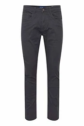 Blend BHSaturn Herren Chino Hose Stoffhose Stretch Regular Fit, Größe:W32/32, Farbe:Ebony Grey (75111)