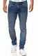 Indicode Herren Texas Jeanshose aus Baumwoll-Mischung mit Stretch   Denim Herrenjeans Blue 32/32
