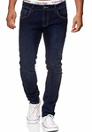 Indicode Herren Texas Jeanshose aus Baumwoll-Mischung mit Stretch 