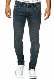 Herren Texas Jeanshose aus Baumwoll-Mischung mit Stretch Denim Herrenjeans Dirt Wash 32/32