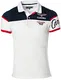Carisma Kurzarm Poloshirt für Herren M, Weiß 100% Baumwolle • Herren Polo Shirt mit Stickerei • Regular Fit Shirt mit angenehmen Büro und Freizeit