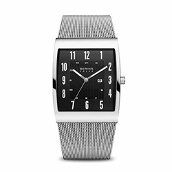 BERING Herren Uhr Solar Movement - Solar Collection Edelstahl (16433-002)
