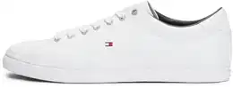 Herren Cupsole Sneaker Essential Leather Schuhe, Weiß (White), 42