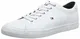 Tommy Hilfiger Herren Essential Leather Sneaker, Weiß (White 100), 46 EU