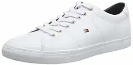 Herren Essential Leather Sneaker, Weiß (White 100), 43 EU