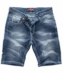 Rock Creek Herren Shorts Jeansshorts Denim Stretch Regular Slim Blue/White Rock Creek Herren Shorts Jeansshorts Denim Stretch Regular Slim Blue/White