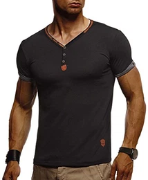 -T Shirt Herren für Sports & Outdoor Sportshirt Herren Kurzarm & Slim Fit Tshirt Herren Teil der Herren Sportbekleidung Manner T-Shirt Activewear & Gym Shirt für Herren LN-1390