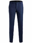 JACK & JONES Herren Jprsolaris Trouser Noos Anzughose Blau