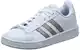 Adidas Grand Court, Damen Hallenschuhe, Mehrfarbig (Ftwbla/Metpla/Ftwbla 000), 43 1/3 EU (9 UK)