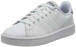 Herren Advantage Sneaker, Cloud Weiß (Ftw Bla/Ftw Bla/Azuosc 000), 43 1/3 EU