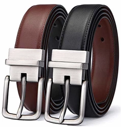 BULLIANT Gürtel Herren Automatikschließe Schwarz/Braun (073)