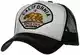 King Kerosin Herren Trucker Cap »California« Sportlich Colorblocking Stickerei Casualmode Schnalle Trucker Cap California