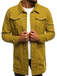OZONEE Herren Jeansjacke Übergangs Bikerjacke (777) OT/2038K/8