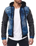 Cipo & Baxx Herren Jeans Jacke Blau