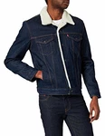 Levi's Herren Type 3 Sherpa Trucker Jacke Blau