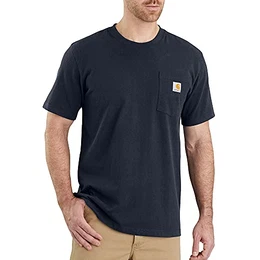 Herren Relaxed Fit T-shirt T Shirt, Navy, M EU