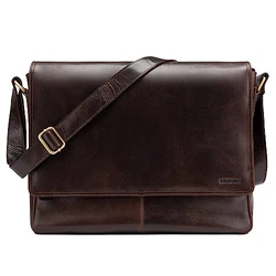 LEABAGS Messenger Bag Oxford Umhängetasche 