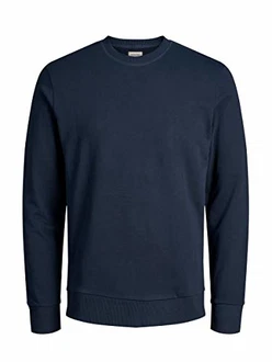 JACK & JONES Herren Jjeholmen Crew Neck Noos Sweatshirt (12136886)