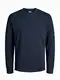 JACK & JONES Herren Jjeholmen Sweat Crew Neck Noos Pullover, Navy Blazer, M EU