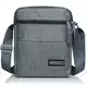Rivacci Umhängetasche Schultertasche für Herren, Damen und Jungen, Kuriertasche aus Canvas, Herrentasche für Tablet, Messenger Bag für Tägliches Leben Reise, Crossbody Shoulder bag Schlichtes Grau