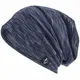 VECRY Herren Slouch Hollow Mütze Thin Sommer Cap Strickmützen Beanie Skullcap (Multi-Blau)
