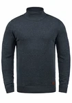 Blend Latif Herren Rollkragenpullover Pullover Strickpullover (70816) Navy (70230)